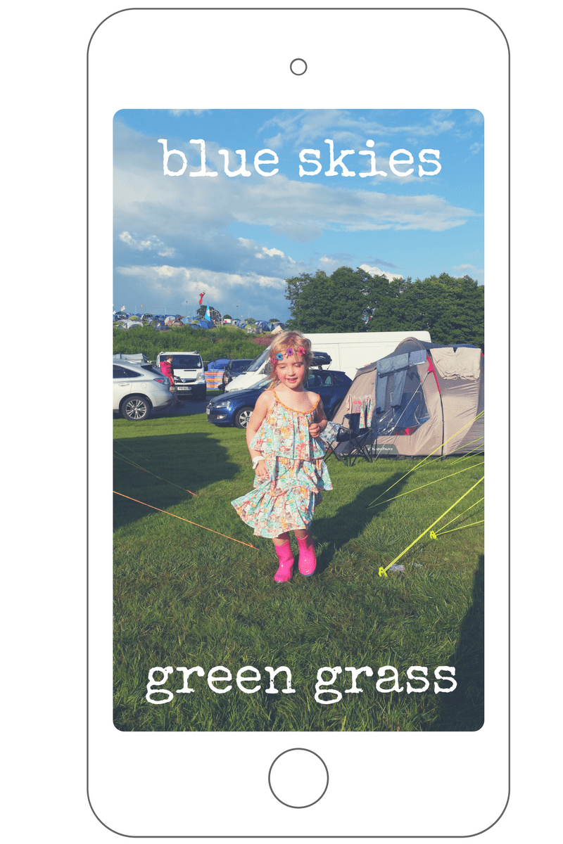 Copy of blue skiesgreen grass